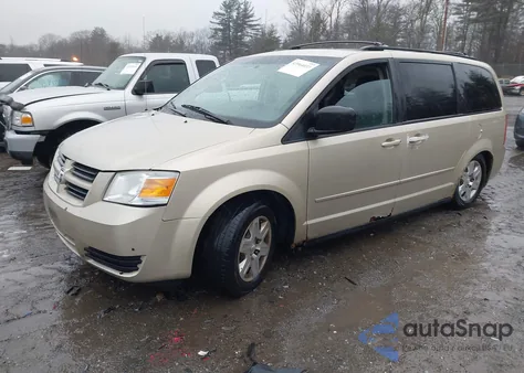 2010 Dodge Grand Caravan Se из США, поврежденный, VIN 2D4RN4DE6AR438084